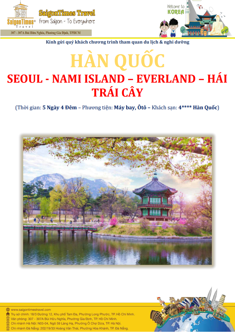 TRƯỚC HOA - EVERLAND - HÁI TRÁI CÂY