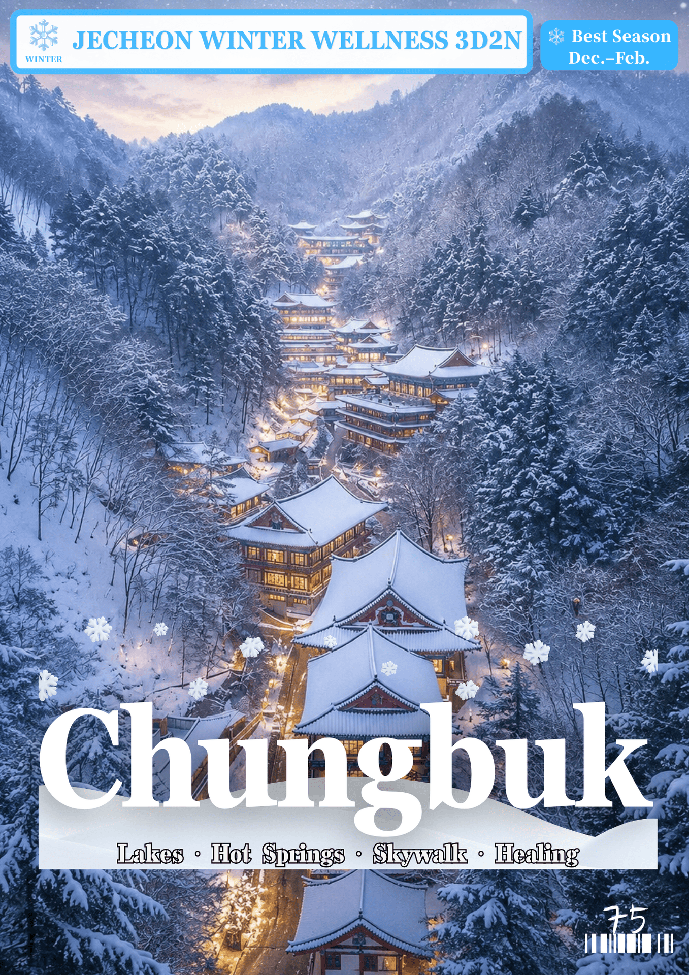 075.CHUNGBUK WINTER 3D2N