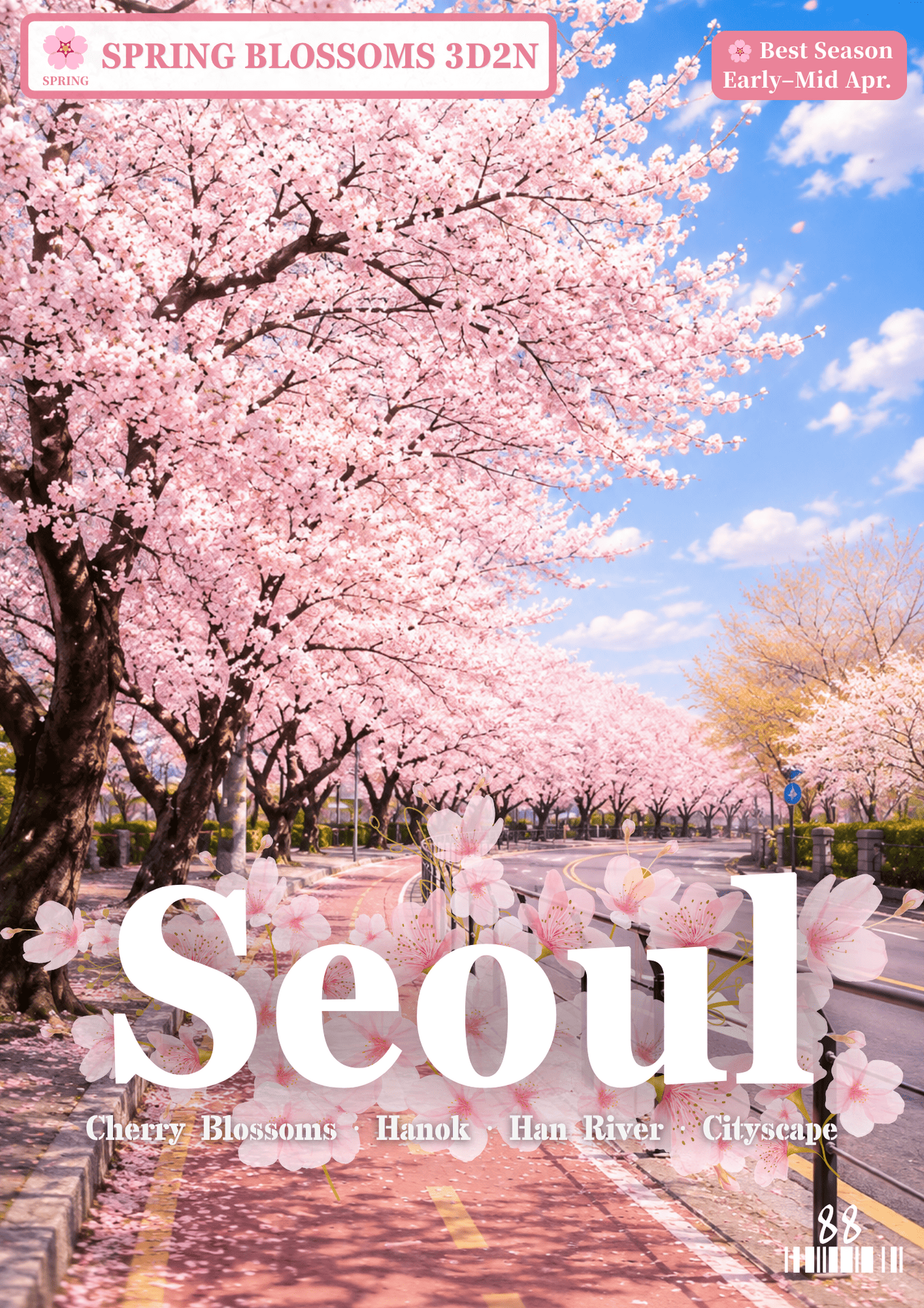 088.SEOUL SPRING 3D2N