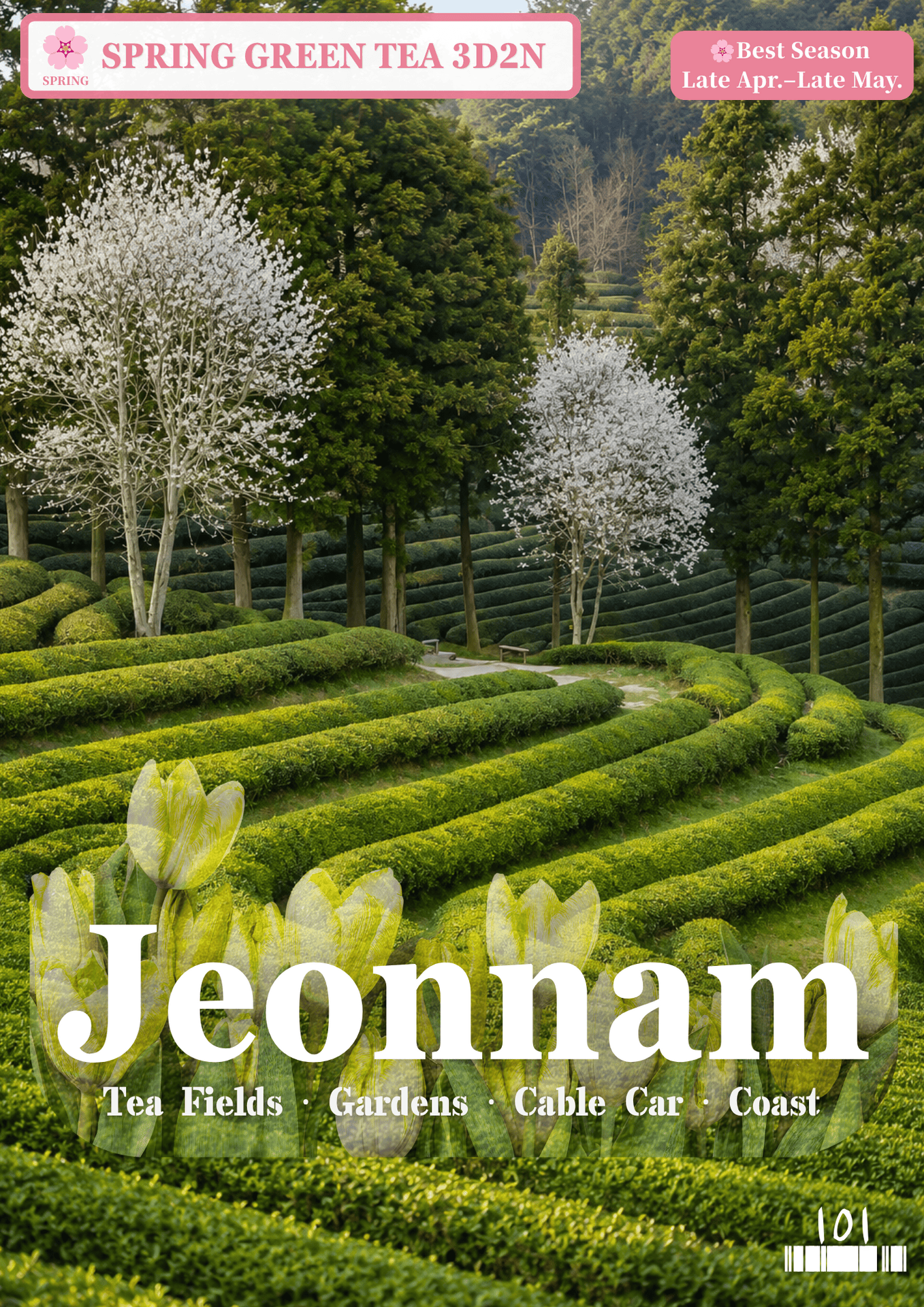 101.JEONNAM SPRING 3D2N